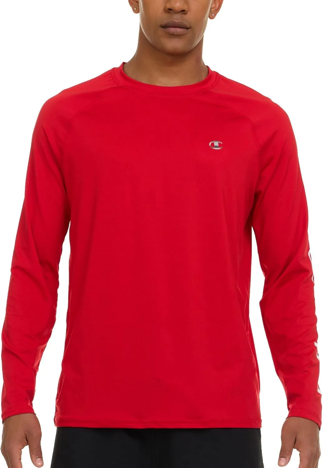 Champion Rash Guard for Men, Long Sleeve Mens Swim Shirt for Fishing Hiking UPF  50 SPF Sun UV Protection, Quick Dry