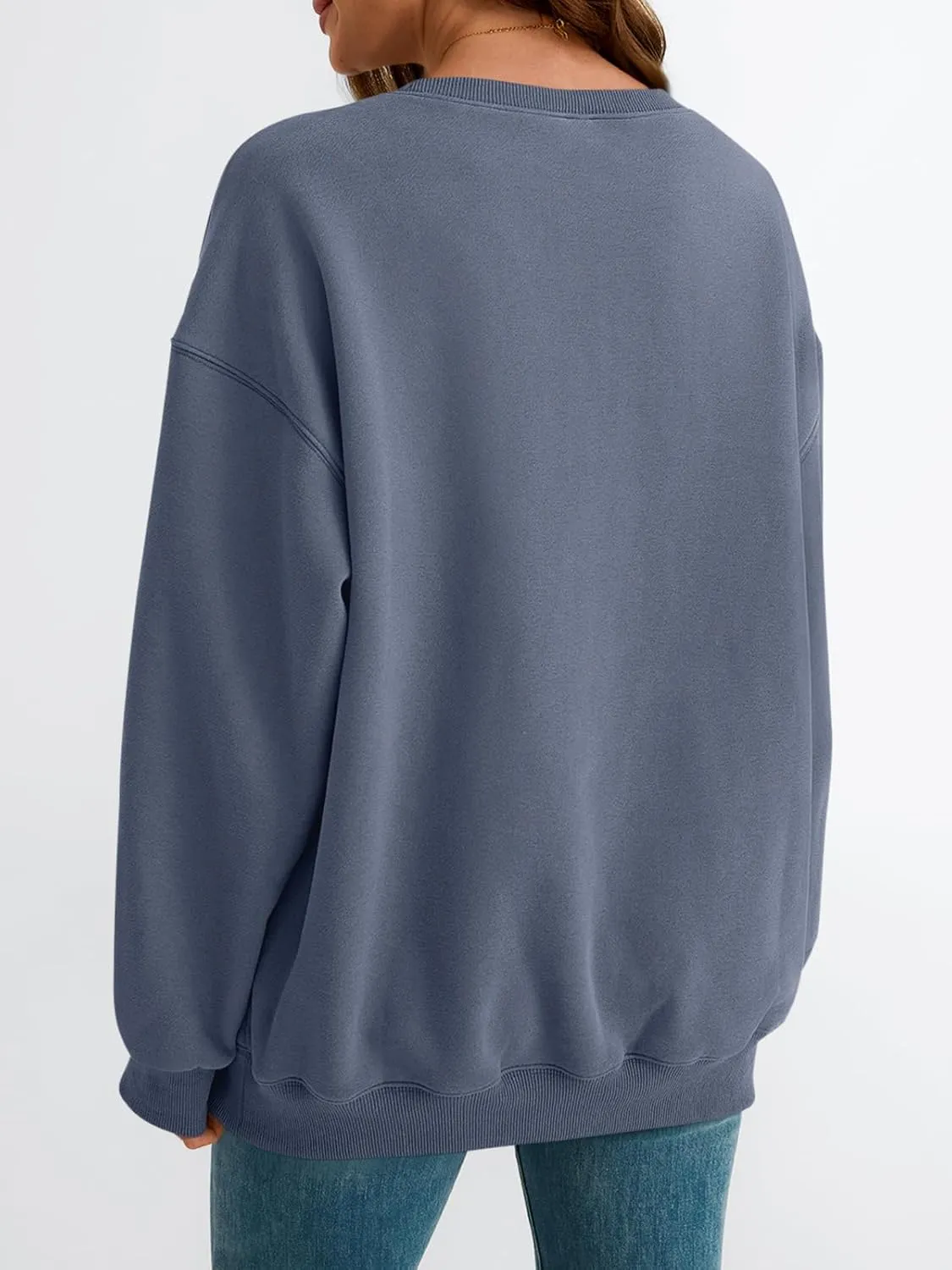 EFAN Womens Oversized Sweatshirts Crewneck y2k Hoodies Fall Fashion Outfits Teen Girls Cute Sweater 2025 Winter Clothes