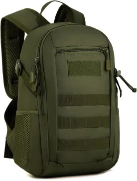 HUNTVP 10L/20L Mini Daypack Military MOLLE Backpack Rucksack Gear Tactical Assault Pack Bag for Hunting Camping Trekking