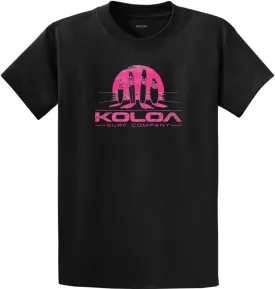 Koloa Surf Men's Surfboards at Sunset Heavyweight Tees in Regular, Big & Tall