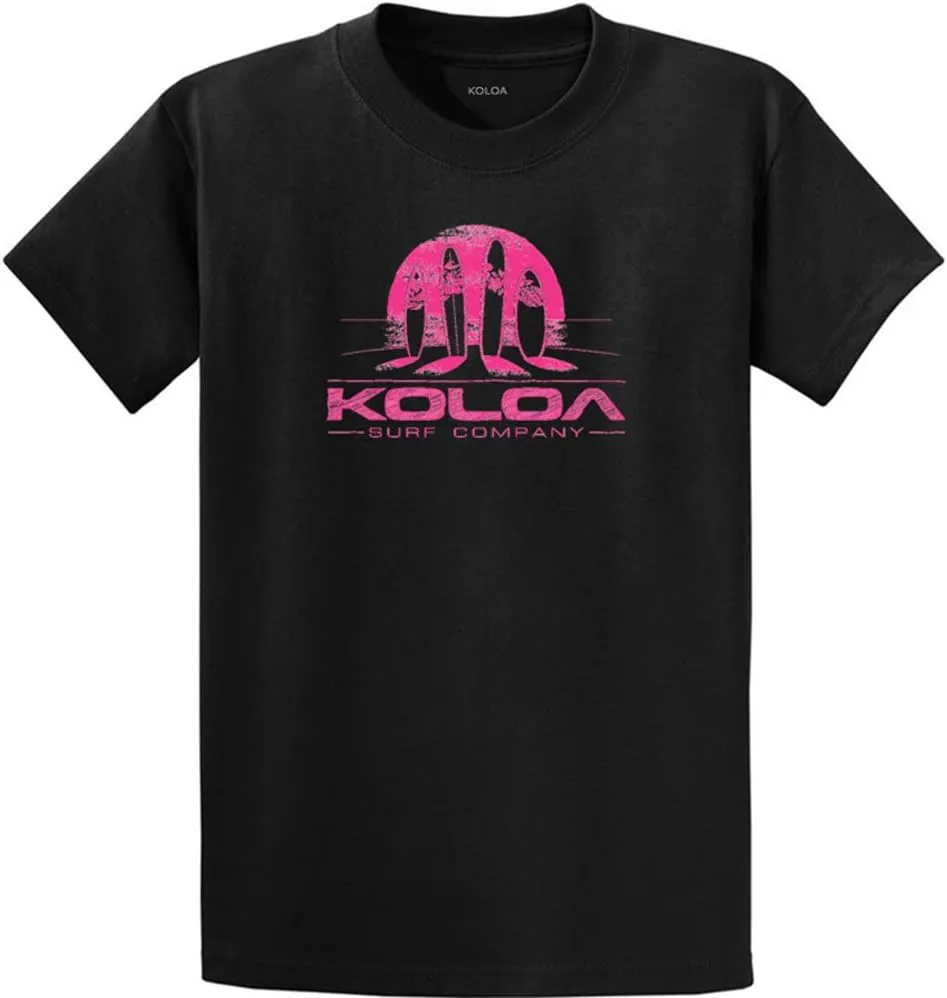 Koloa Surf Men's Surfboards at Sunset Heavyweight Tees in Regular, Big & Tall
