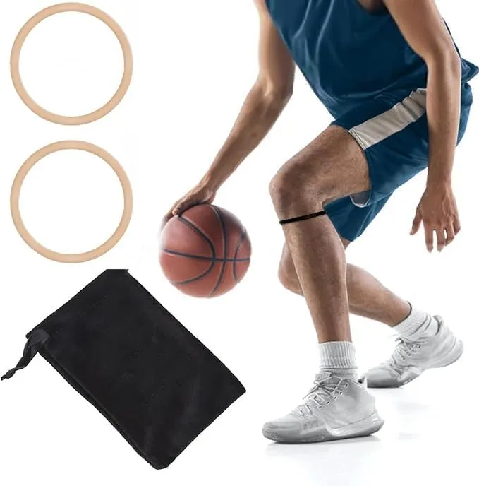 Patellar Tendon Support Strap, Knee Pain Relief & Patella Stabilizer Knee Strap Brace Support for Hiking, Soccer, Basketball, Running, Jumpers Knee, Tennis, Volleyball & Squats (Beige)
